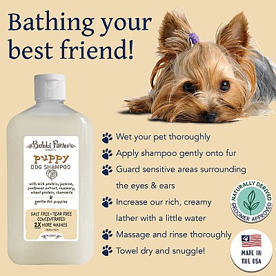 Bobbi Panter Botanicals Puppy Dog Shampoo, Rosemary/chamomile (14 Oz), Case Of 12 (BP00046-CS)