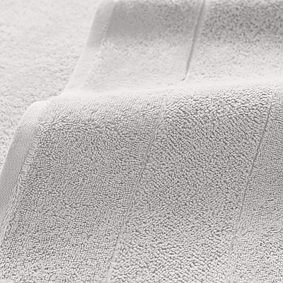 Aston & Arden Solid Turkish Bath Towel 30x60 Gray, Pack Of 2 (PNP-BT-TS3060-18-GRY)