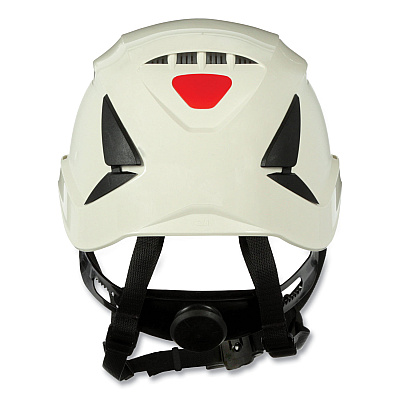 3M SecureFit X5000 Series Safety Helmet, Vented, 6-Point Pressure Diffusion Ratchet Suspension, White (MMMX5001VANSI)