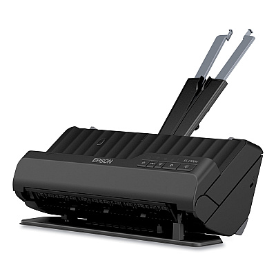Epson WorkForce ES-C320W Wireless Compact Desktop Document Scanner, 600 dpi Optical Resolution, 20-Sheet Auto Document Feeder (B11B270201)