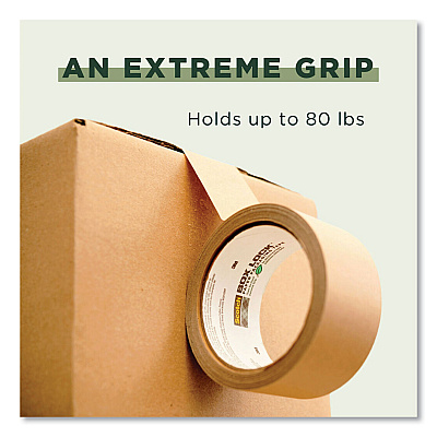 Scotch Box Lock Paper Packaging Tape, 3" Core, 1.88" x 25 yds, Brown (MMM7850238GC)