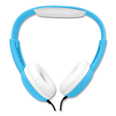 Crayola Cheer Wired Headphones, Blue/White (MIGCHPM510B)