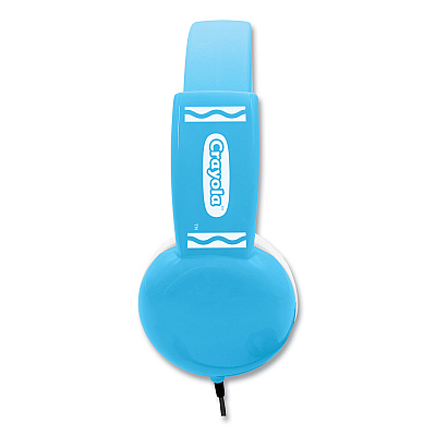 Crayola Cheer Wired Headphones, Blue/White (MIGCHPM510B)