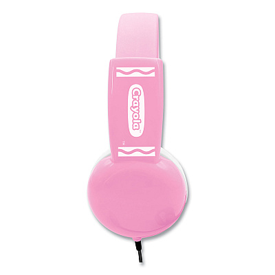 Crayola Cheer Wired Headphones, Pink/White (MIGCHPM510P)