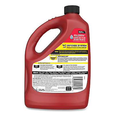 Raid MAX Perimeter Protection, 128 oz Bottle Refill, 4/Carton (SJN377224)