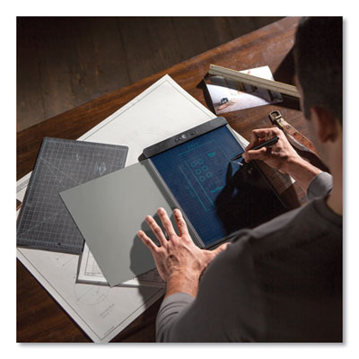 Boogie Board Blackboard Original Reusable Writing Tablet, 8.5" x 11" LCD Screen, 10.5" x 1" x 13.8", Black (IMV01100012)