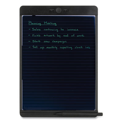 Boogie Board Blackboard Original Reusable Writing Tablet, 8.5" x 11" LCD Screen, 10.5" x 1" x 13.8", Black (IMV01100012)