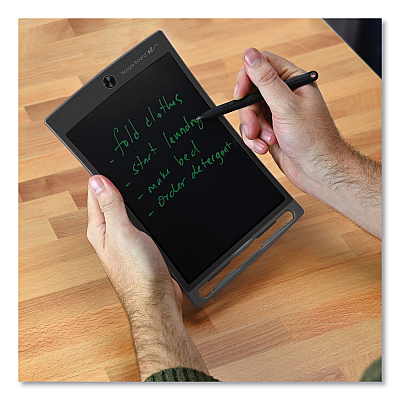 Boogie Board Jot 8.5 Reusable Writing Tablet, 8.5" LCD Screen, 6.75" x 0.62" x 10.37", Gray (IMVJ31020001)