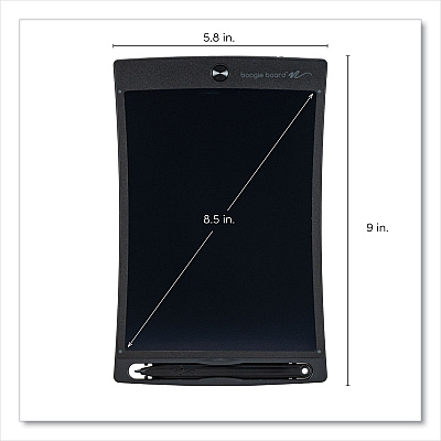 Boogie Board Jot 8.5 Reusable Writing Tablet, 8.5" LCD Screen, 6.75" x 0.62" x 10.37", Gray (IMVJ31020001)