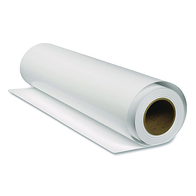 Epson Exhibition Canvas, 23 mil, 17" x 40 ft, Satin White (EPSS045249)