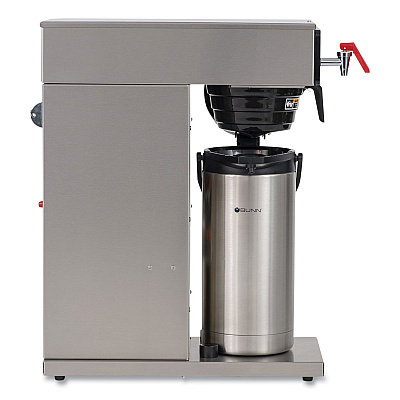 BUNN AXIOM DV-APS Airpot System, 12 Cups, Silver/Black (BUN387000010)