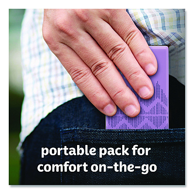 Kleenex On The Go Packs Facial Tissues, 3-Ply, White, 10 Sheets/Pouch, 3 Pouches/Pack, 36 Packs/Carton (KCC11976)