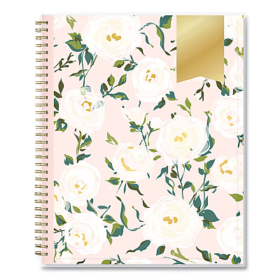 Blue Sky Day Designer Coming Up Roses Create-Your-Own Cover Weekly/Monthly Planner, Roses Artwork, 11 x 8.5, 12-Month (Jan-Dec): 2026 (140092)