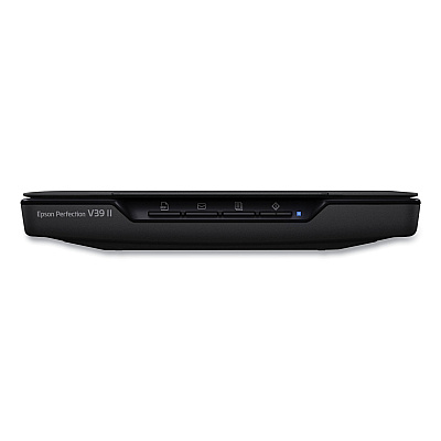 Epson Perfection V39II Color Photo and Document Flatbed Scanner, Scans Up to 8.5 x 11.7, 4800 dpi Optical Resolution (B11B268201)
