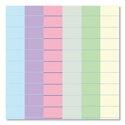 Roaring Spring Enviroshades Legal Notepads, 50 Assorted 8.5 x 11.75 Sheets, 36 Notepads/Carton (ROA74221CS)