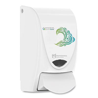 SC Johnson Professional Proline WAVE Manual Soap Dispenser, 1 L, 4.9 x 4.6 x 9.2, White, 15/Carton (SJNRCP1LDSEN)