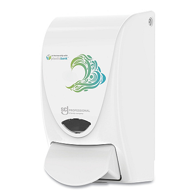 SC Johnson Professional Proline WAVE Manual Soap Dispenser, 1 L, 4.9 x 4.6 x 9.2, White, 15/Carton (SJNRCP1LDSEN)