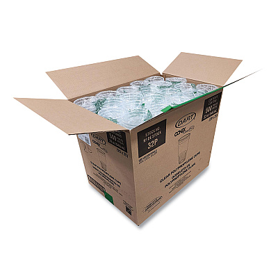 Dart Conex ClearPro Plastic Cold Cups, Cold Cups, 32 oz, Clear, 25/Bag, 20 Bags/Carton (DCC32P)