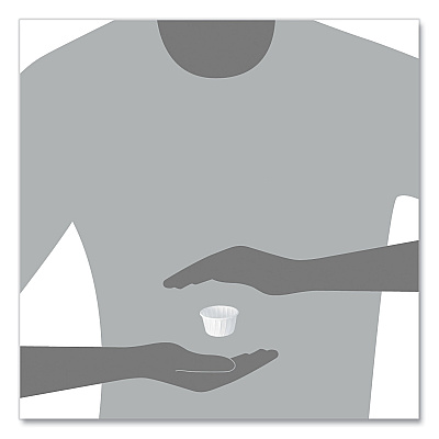 Solo Paper Portion Cups, ProPlanet Seal, 1.25 oz, White, 250/Bag, 20 Bags/Carton (SCC125U)