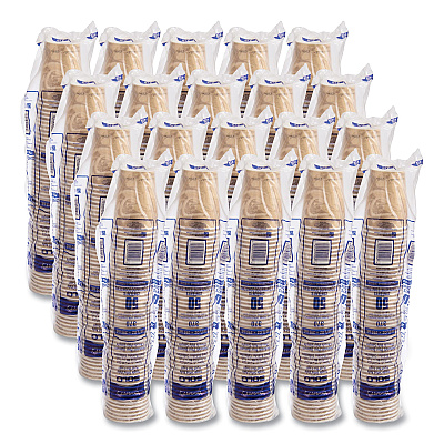 Solo Single Sided Poly Paper Hot Cups, 10 oz, Mistique Design, 50/Bag, 20 Bags/Carton (SCC370MS)
