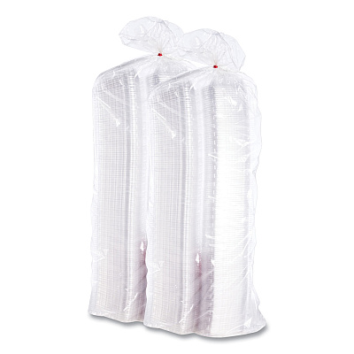 Dart Showtime Clear Hinged Containers, Pie Wedge, 6.67 oz, 6.1 x 5.6 x 3, Clear, Plastic, 125/Pack, 2 Packs/Carton (DCCC54HT1)