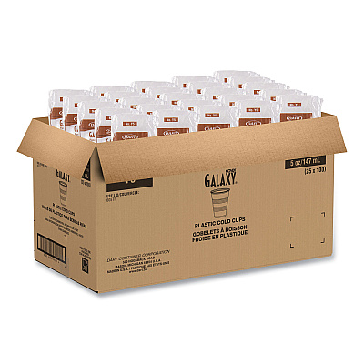 Dart High-Impact Polystyrene Cold Cups, 5 oz, Translucent, 100/Pack (DCCY5PK)