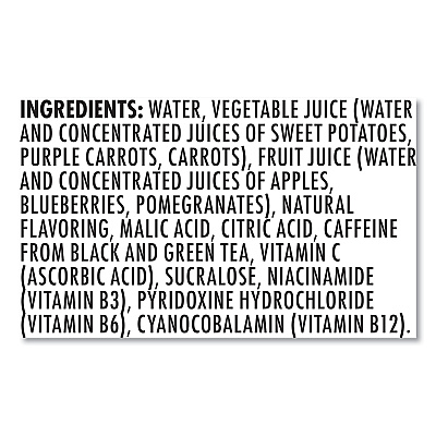 Campbells +ENERGY, Pomegranate Blueberry, 8 oz Can, 24/Carton (GRR35100014)