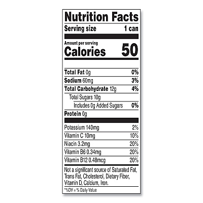 Campbells +ENERGY, Pomegranate Blueberry, 8 oz Can, 24/Carton (GRR35100014)