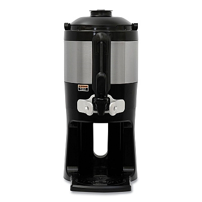 BUNN ThermoFresh Server with Mechanical Sight Gauge, 128 oz, Silver/Black (BUN440000200)