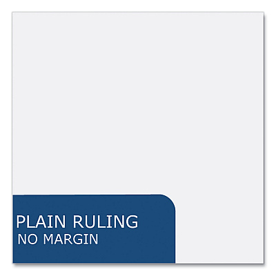 Roaring Spring Hardcover Marble Composition Book, Unruled, Black Marble Cover, (50) 9.75 x 7.5 Sheets, 48/Carton (ROA77260CS)
