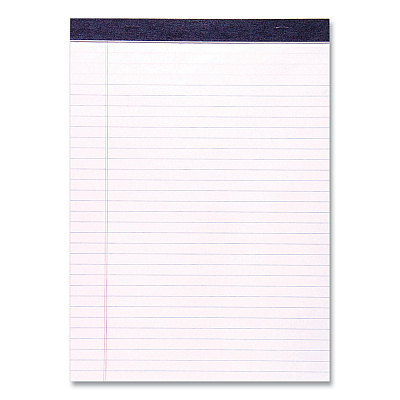 Roaring Spring Legal Pad, 50 White 8.5 x 11 Sheets, 72/Carton (ROA74754CS)