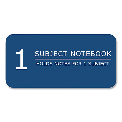 Roaring Spring Subject Wirebound Promo Notebook, 1-Subject, Wide/Legal Rule, Assorted Cover, (70) 10.5 x 8 Sheets, 24/Carton (ROA10021CS)