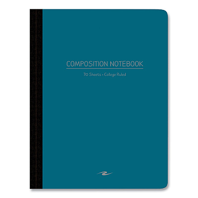 Roaring Spring Poly Flex Composition Notebook, Med/College Rule, Assorted Cover, (70) 9.75 x 7.5 Sheets, 24/Carton (ROA77294CS)