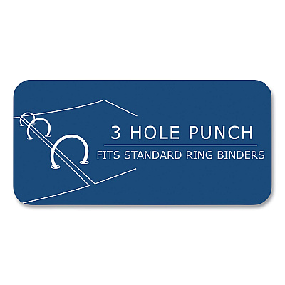 Roaring Spring Graph Filler Paper, 3-Hole, 8.5 x 11, Quadrille: 5 sq/in, 80 Sheets/Pack, 24 Packs/Carton (ROA20097CS)