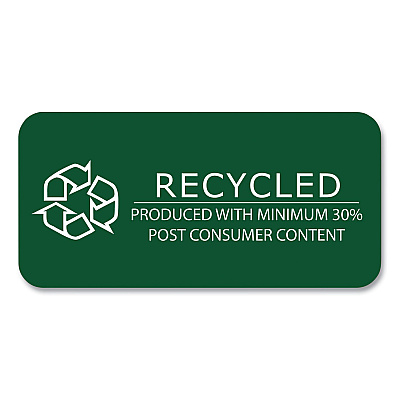 Roaring Spring Environotes Recycled Index Cards, Narrow Rule, 3 x 5 White, 100 Cards, 36/Carton (ROA74824CS)