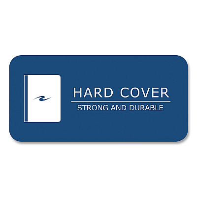 Roaring Spring Hardcover Marble Composition Book, Unruled, Blue Marble Cover, (100) 9.75 x 7.5 Sheets, 24/Carton (ROA77261CS)