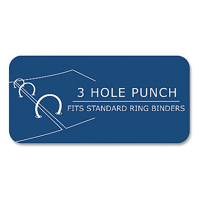 Roaring Spring Filler Paper, 3-Hole, 8.5 x 11, College Rule, 170 Sheets/Pack, 12 Packs/Carton (ROA13186CS)