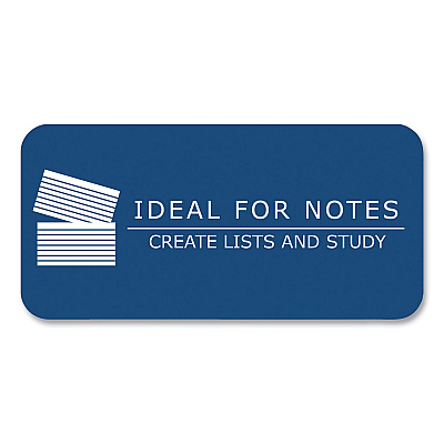 Roaring Spring Environotes Recycled Index Cards, Narrow Ruled, 4 x 6, White, 100 Cards, 36/Carton (ROA74834CS)