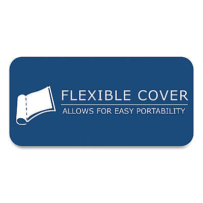 Roaring Spring Flexible Cover Composition Notebook, Wide/Legal Rule, Black Marble Cover, (100) 8.5 x 7 Sheets, 144/Carton (ROA77331CS)