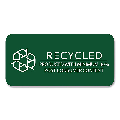 Roaring Spring Environotes Recycled Index Cards, Narrow Ruled, 4 x 6, White, 100 Cards, 36/Carton (ROA74834CS)