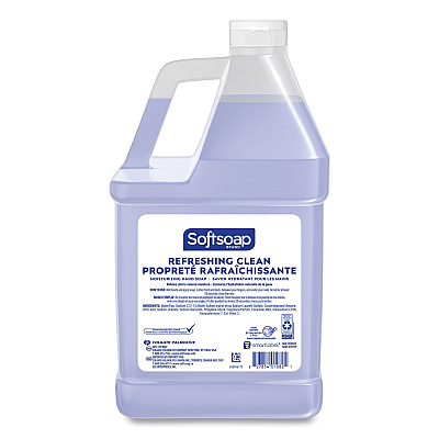 Softsoap Liquid Hand Soap Refill, Refreshing Clean Scent, 128 oz (CPC61036482EA)