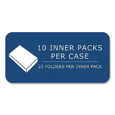 Roaring Spring Pocket Folder, 0.5" Capacity, 11 x 8.5, Light Blue, 25/Box, 10 Boxes/Carton (ROA50124CS)
