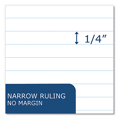 Roaring Spring Little Green Memo Book, Narrow Rule, Gray Cover, (60) 5 x 3 Sheets, 48/Carton (ROA77356CS)