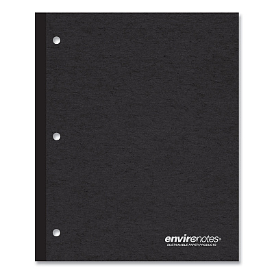 Roaring Spring Earthtones Wireless 1 Subject Notebook, Medium/College Rule, Randomly Assorted Covers, (70) 11 x 8.5 Sheets, 24/Carton (ROA20198CS)