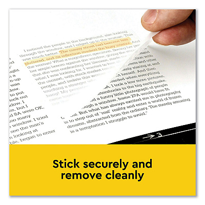 Post-it Transparent Notes, Unruled, 3" x 3", Transparent, 36 Sheets/Pad, 10 Pads/Pack (MMM600TRSPT10PK)