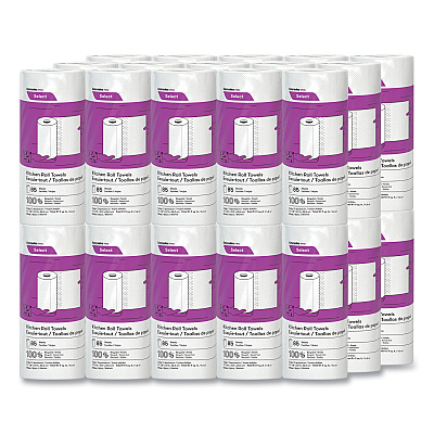 Cascades PRO Select Kitchen Roll Towels, 2-Ply, 8 x 11, 85/Roll, 30/Carton (CSDK085)