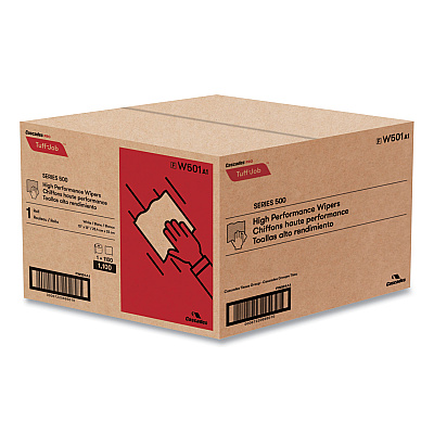 Cascades PRO Tuff-Job S500 High Performance Wipers, 10 x 13, White, 1,100/Roll (CSDW501)