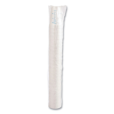 Dart Graduated Foam Medical Cups, 16 oz, White, 25/Pack, 40 Packs/Carton (DCC16J16GRAD)