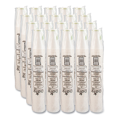 Solo Bare Eco-Forward Paper Cold Cups, ProPlanet Seal, 16 oz, Green/White, 100/Sleeve 10 Sleeves/Carton (SCCRW16BBD110CT)