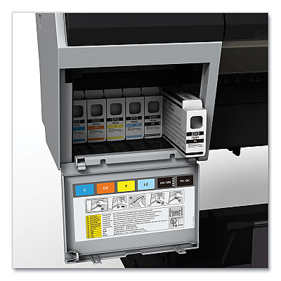Epson T54X500 (T54X) UltraChrome HD Ink, 350 mL, Light Cyan